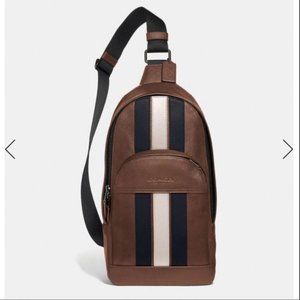 Houston Backpack With Varsity Stripe
